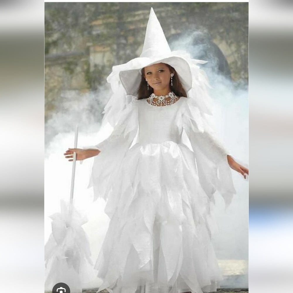 White Witch Costume for Kids Dress Only